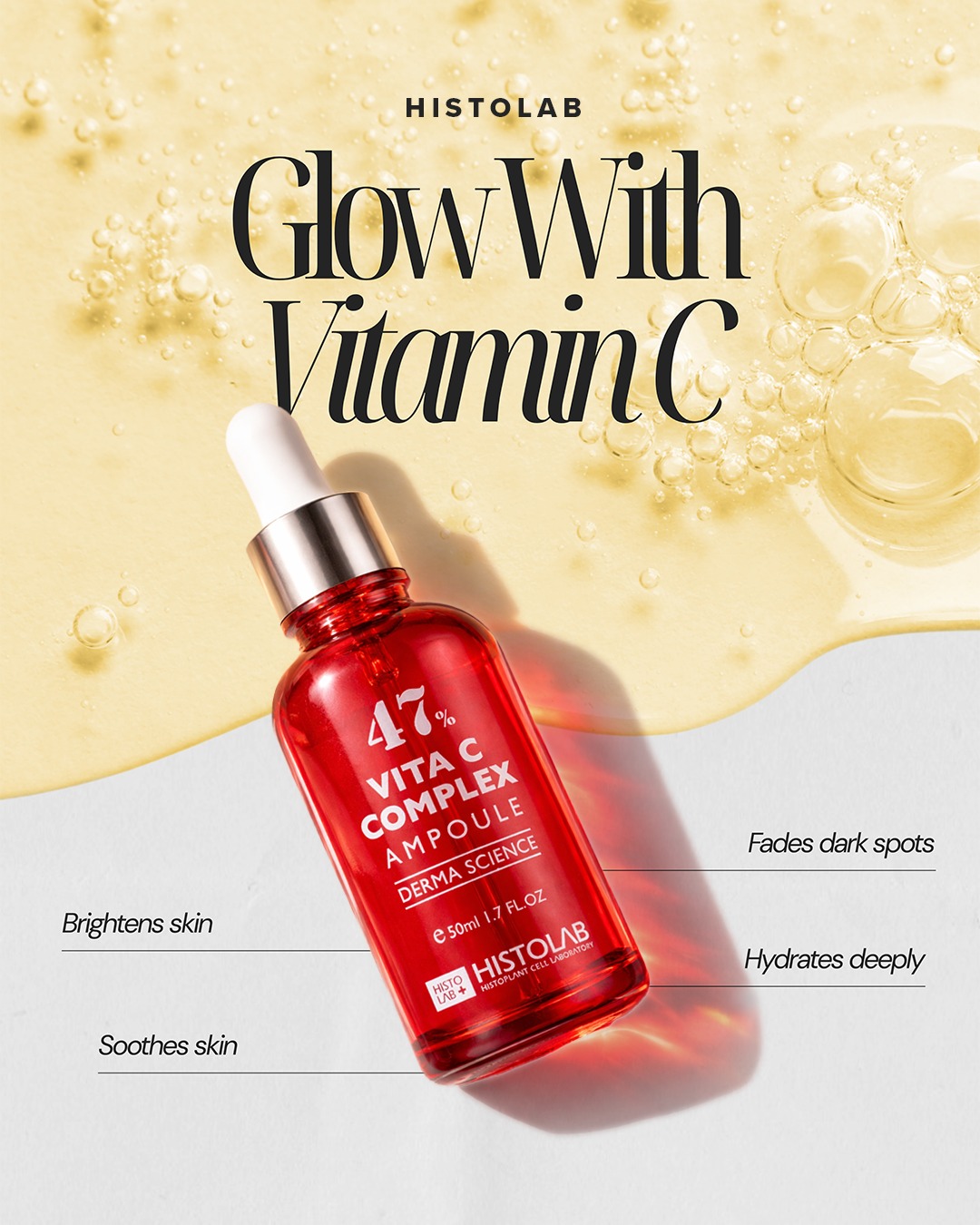 🌿 Brighten + Soothe
Not all Vitamin C is created equal. This ampoule calms, hydrates, and targets pigmentation—no irritation, just radiance 🤍